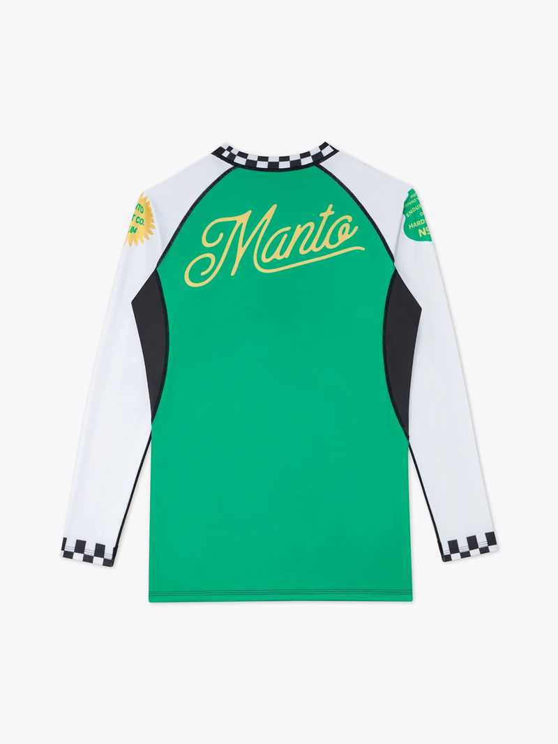 MANTO rashguard CROSS - yellow